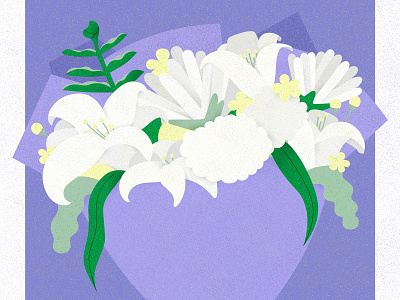 Flower affinity designer botanical flower illustration flowers gift goodbye hong kong illustration illustrator love purple texture vector white