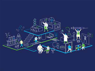 Life Science Society character design digital drawing illustration illustrator science vector