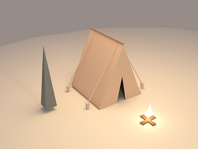 Tent blender ui 品牌 插图 设计