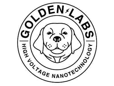 Golden Labs Brand Identity business logo digital logo dog logo flat style design illustration logo logo designer logo design icon logos modern logo design