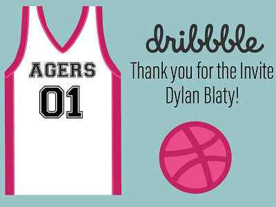 Thank You Dylan! draft dribbleinvitation dylanblaty jersey