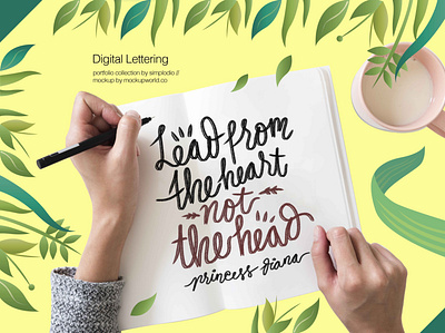 Quotes on Lettering bouquets calligraphy cards clipart design font bundle frames handlettering illustation pattern