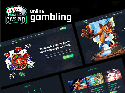 Gaming Casino Website Design