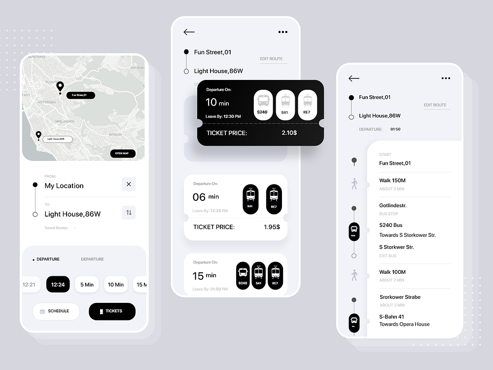 Ticket Booking Mobile App UI by Nishar Multani UX/UI Design on Dribbble