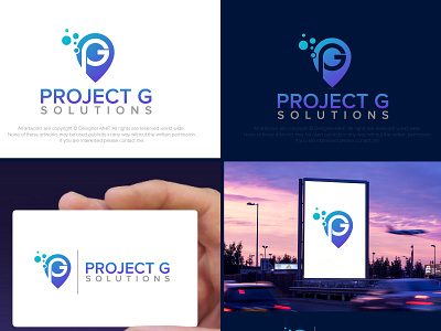 Project G branding design flat icon illustrator logo logo design logotype typography vector