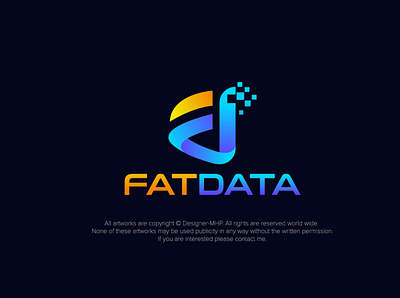 FatData design icon illustrator logo logo design logotype