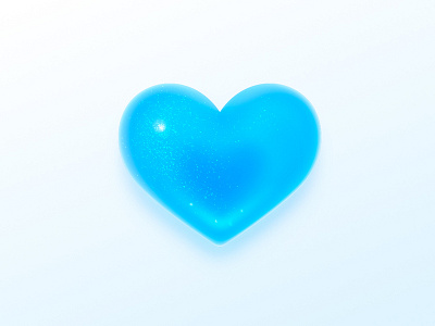 💙 blue heart icon