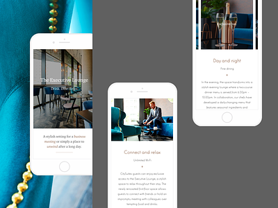 CitySuites Executive Lounge apartments executive mobile visualdesign website