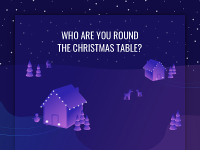 ESF Christmas Quiz christmas gradient illustration quiz texture visualdesign