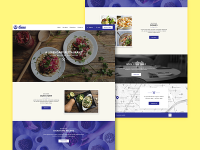 Web Design for a Singapore Resturant