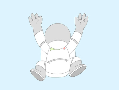 Astronaut - Spax Box animation character character design design illustration sketch vector vector illustration