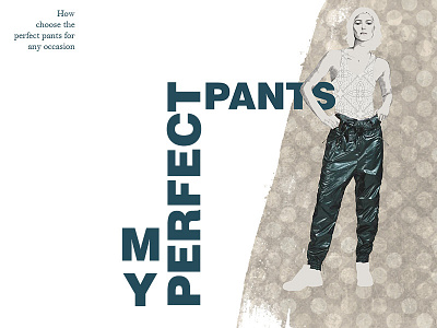 My Perfect Pants fashion illustration illustrator art concept aer