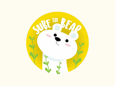 Sube Koba the Bear design illustration vector