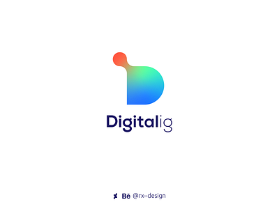 Digital IG logo branding design digital digitalig ig logo logo design logo design branding marketing tech visual identity