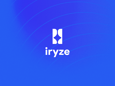 Iryze logo branding design fly iletter logo logo design logo design branding rise ryze sky star startup ui