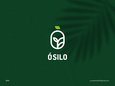 Ó Silo brand branding icon leaf logo logo design minimal nature organic plants spices symbol