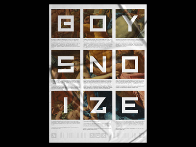 Boys Noize Poster a poster every day collage collage art daily poster design gradient graphic graphic design old poster poster a day poster design posters print print design printing printmaking prints template typography