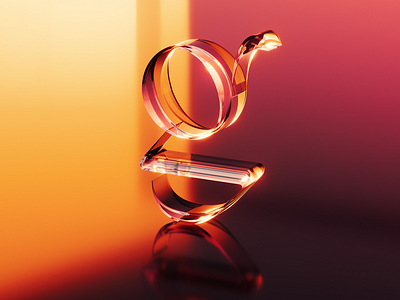 36daysoftype08 - G 36daysoftype 3d 3d graphic 3d type motion graphics type