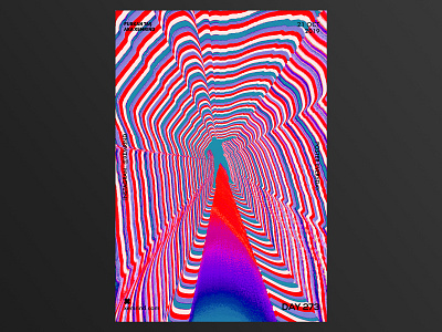 Xemrind Day 273 a poster every day daily poster design gradient graphic graphic design illustration illustrations minimal poster poster a day poster design posters print print design printing prints template trippy typography