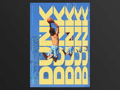 Xemrind Day 316 a poster every day basketball daily poster design dunk gradient graphic graphic design illustration minimal poster poster a day print print design prints slamdunk template text typogaphy typography