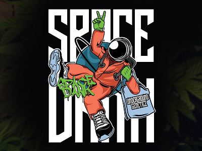 (merchandise) SPACE DANK - UNDERGROUND GENETICZ