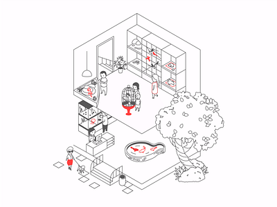 Isometric Pet Store