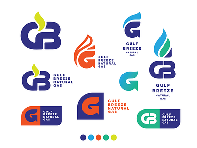 GBNG branding design flame g gas identity illustration logo logotype minimal shapes vector