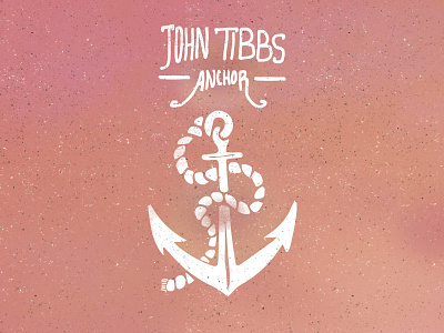 Anchor EP - John Tibbs anchor hand drawn handdrawn illustration john tibbs rope sketch texture tibbs