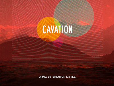 CAVATION album album art designers.mx designersmx mix playlist summer vacation