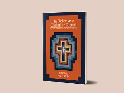 In Defense 1517 book cover book cover art book cover design book design christian cross defense design minimal publishing texture theology