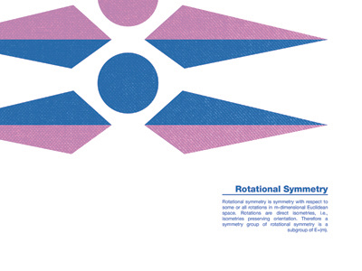 Rotational Symmetry abstract minimal minimalism shapes texture vector