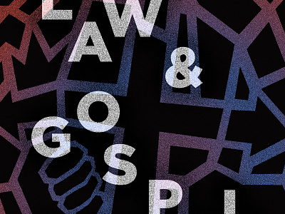 Law & Gospel book book art book cover book design christian gospel illustration law minimal texture theology