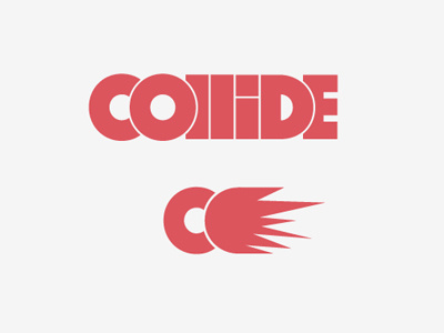 Colllide logo collide conference icon logo logos logotype minimal shapes student ministry students vector