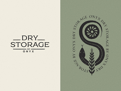 Dry Storage (WIP) branding bread dry hand drawn illustration logo minimal snake snake logo storage texture wheat