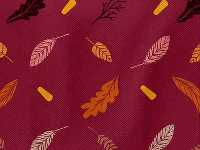 Sample Bag (Autumn Generic) 2 autumn design fall fall colors hand drawn handdrawn illustration minimal pattern seamless seamless pattern shapes step and repeat texture vector