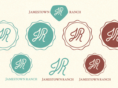 Jamestown Ranch branding branding hand drawn handdrawn logo minimal ranch retreat shape stamp wedding weddings