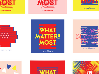 WMM2 branding design illustration matters minimal most podcast podcast art vector what what matters most