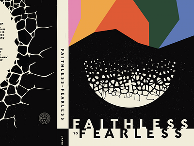 F2F book art book cover christian faithless illustration minimal shapes texture