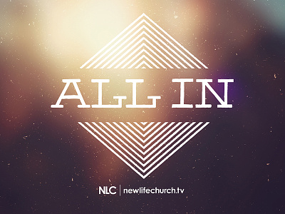 ALL IN all all in branding light lines noise series shapes slab texture
