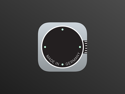 Instrument — Made in Germany app craftsmanship icon instrument precision time watch