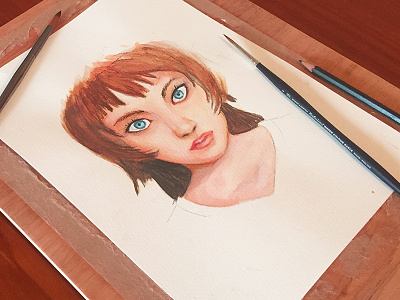 Character Concept anime style character design concept art illustration traditional art watercolor watercolour