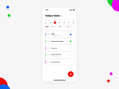 Daily UI #042 - ToDo List