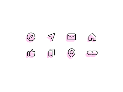 Daily UI #055 - Icon Set app concept daily 100 challenge daily ui 055 dailychallenge dailyui design icon design icon set icondesign iconography icons icons pack iconset interface ui uidesign
