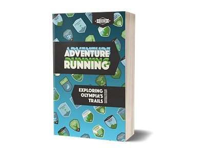 Adventure Running book book cover cover print