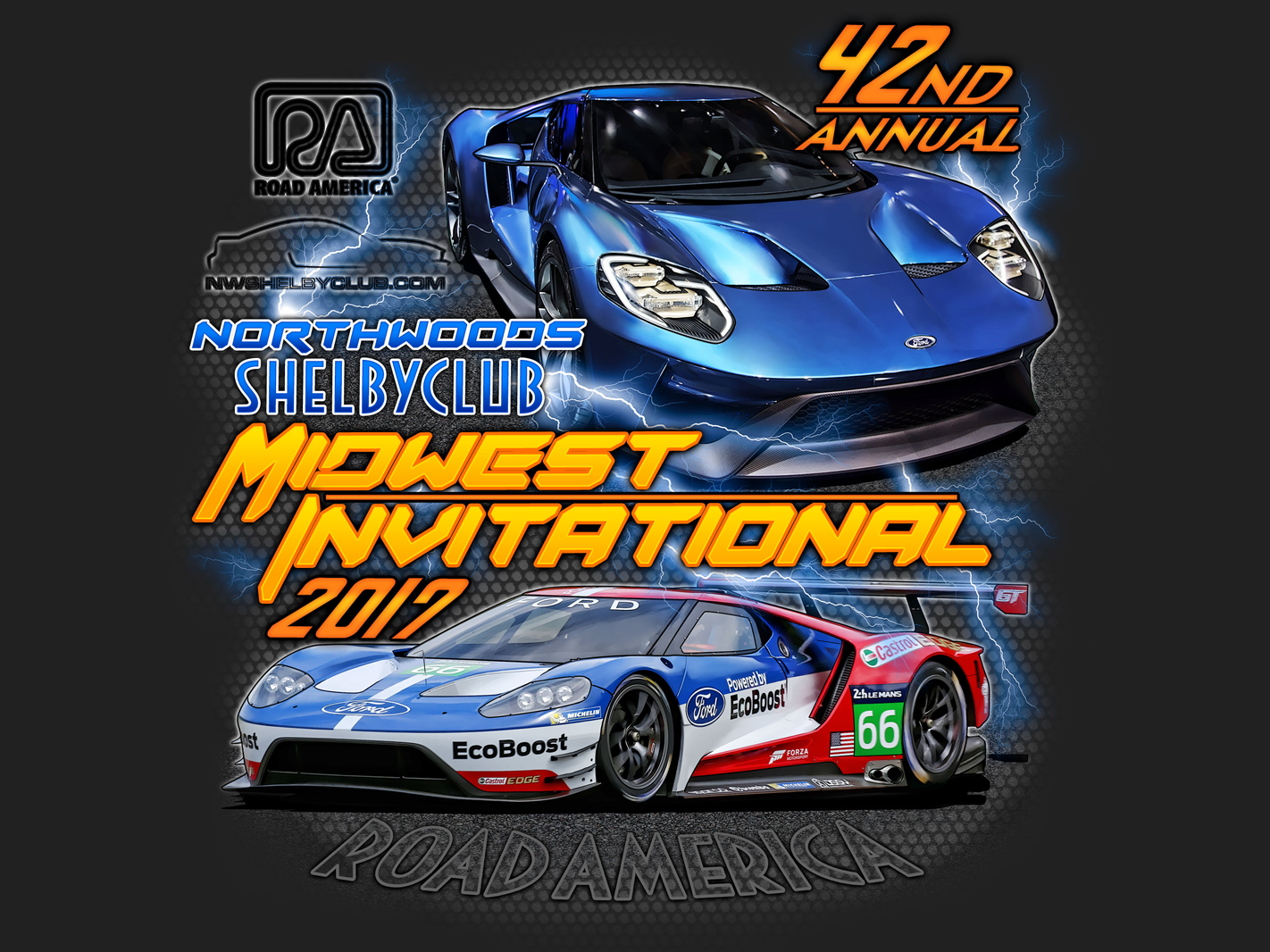 Midwest Invitational Race Road America Art by ASik on Dribbble