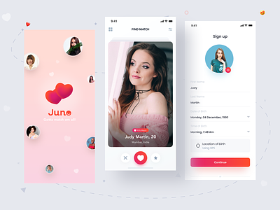 Dating App app bae cart date app dating datingapp friend friend finder invite love minimal shopping shopping app