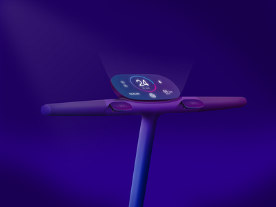 NEBULA Future E-Scooter made in Figma