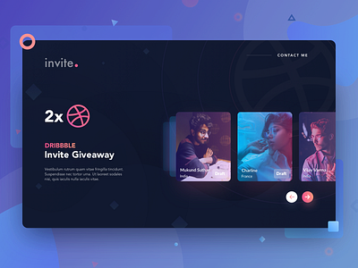 Dribbble Invite