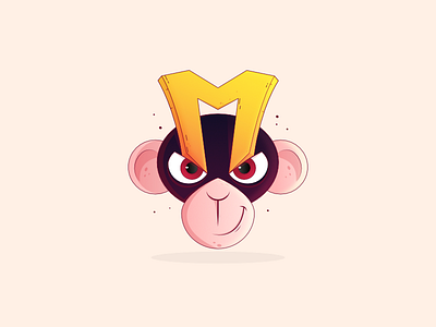 Dial M For Monkey art cartoon character design dialmformonkey digital illustration monkey network vector