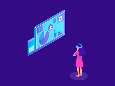 Analysis animation design dashboard dribbble illustration isometric isometric illustration motion motion animation ui ux vector